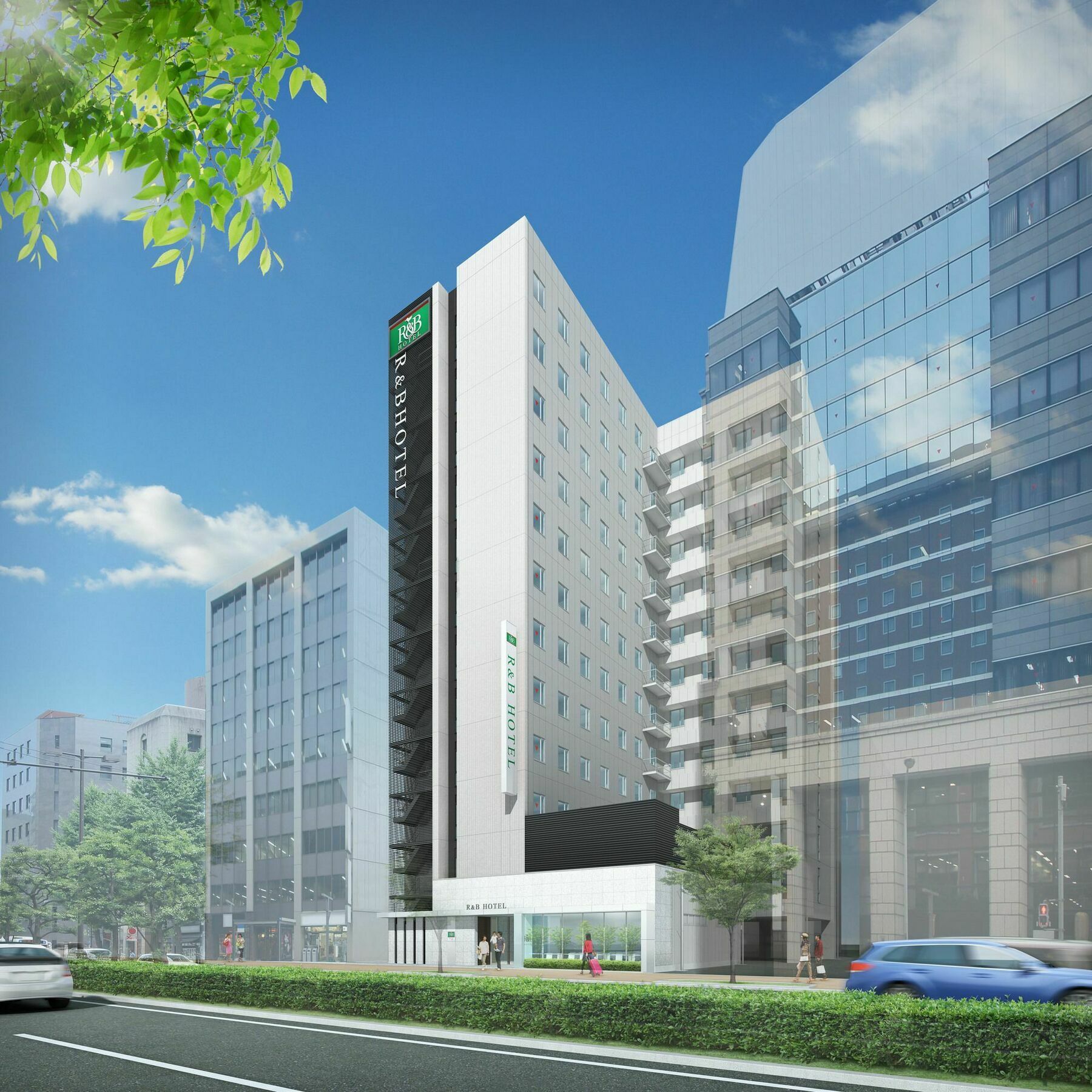 Washington R&B Hotel Hakata Ekimae 2 Fukuoka  Kültér fotó